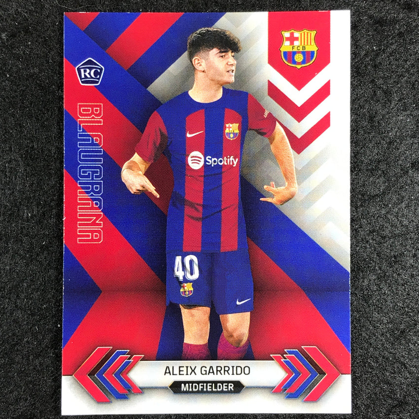 2023-24 Topps Barcelona ALEIX GARRIDO Blaugrana Rookie Base #8