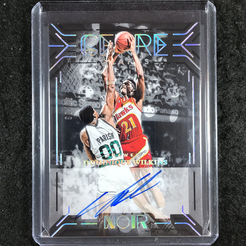 2024-25 Noir DOMINIQUE WILKINS GenreGraphs Auto 49/99