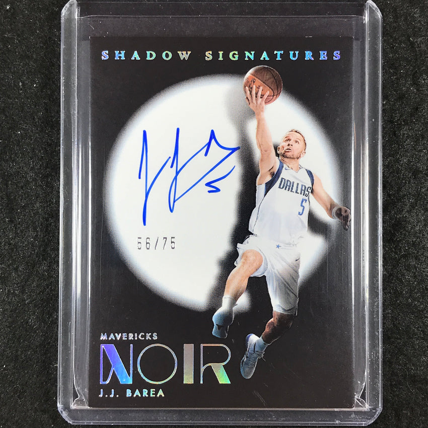 2024-25 Noir J.J. BAREA Shadow Signatures Auto 56/75