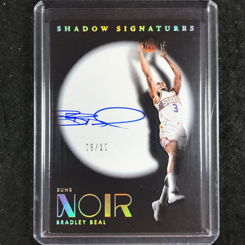2024-25 Noir BRADLEY BEAL Shadow Signatures Auto Holo Gold 9/10