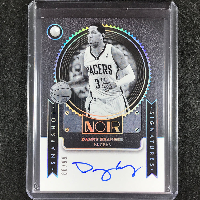 2024-25 Noir DANNY GRANGER Snapshot Signatures Auto 88/99