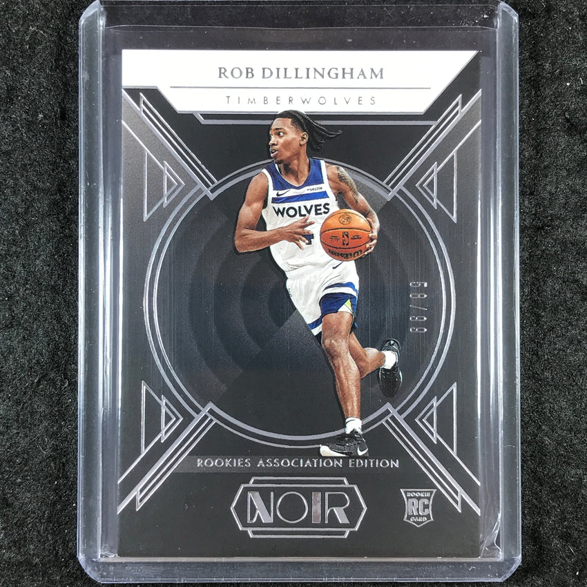 2024-25 Noir ROB DILLINGHAM Base Rookies Association Edition 58/99 #168