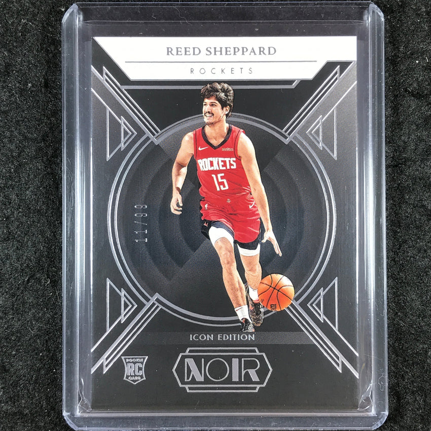 2024-25 Noir REED SHEPPARD Base Rookies Icon Edition 11/99 #180