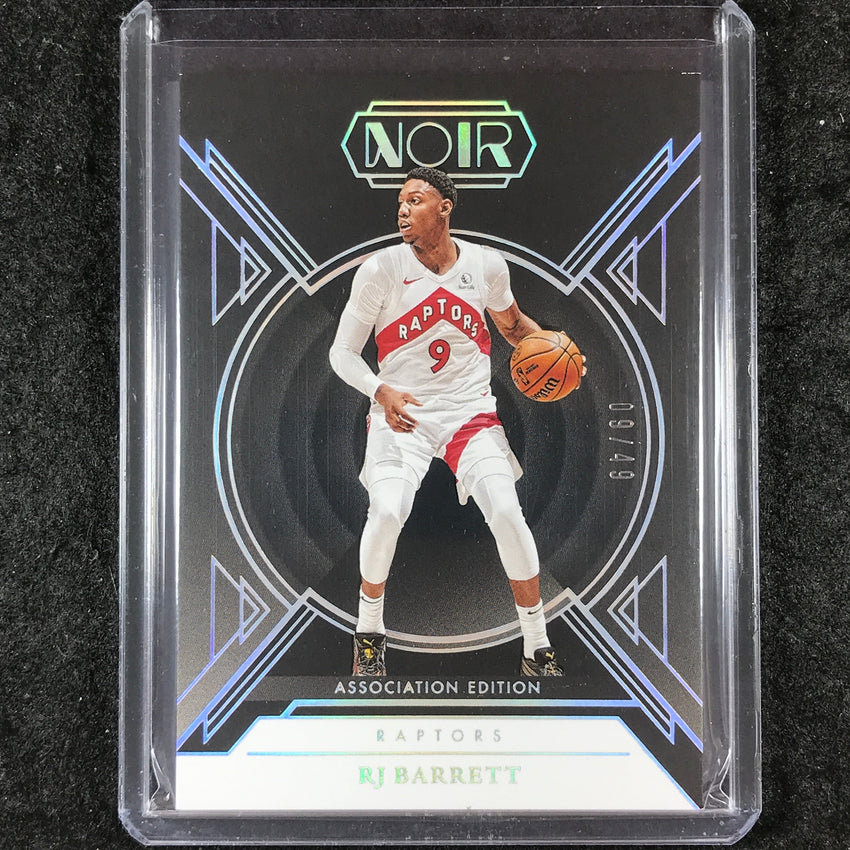 2024-25 Noir RJ BARRETT Base Association Edition Holo Silver 9/49 #68