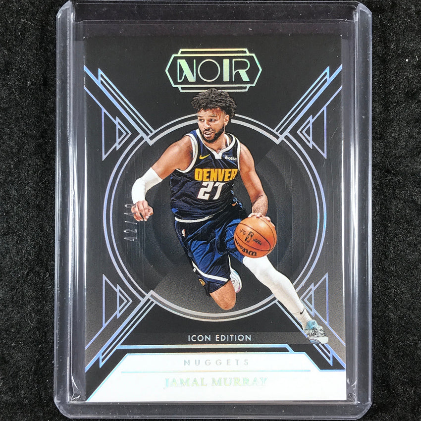 2024-25 Noir JAMAL MURRAY Base Icon Edition Holo Silver 42/49 #97