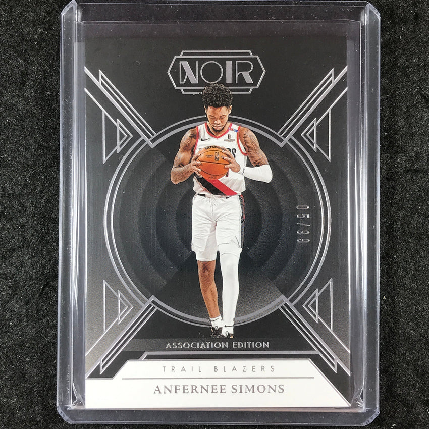 2024-25 Noir ANFERNEE SIMONS Base Association Edition 5/99 #24