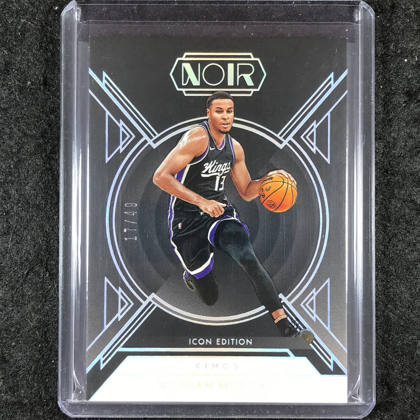 2024-25 Noir KEEGAN MURRAY Base Icon Edition Holo Silver 17/49 #113
