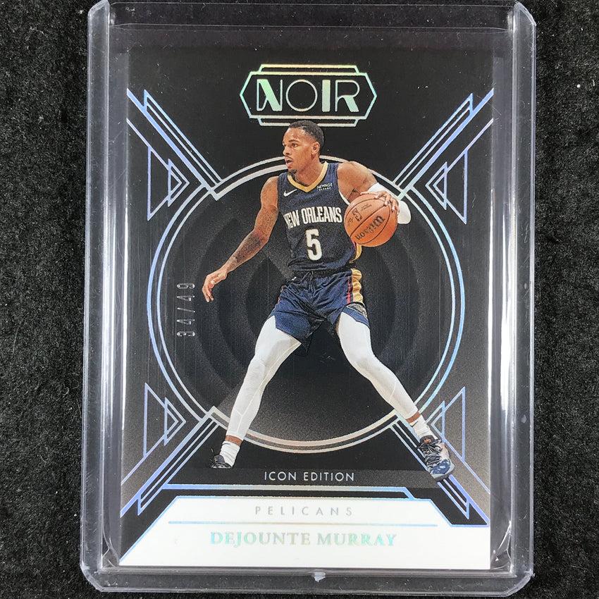 2024-25 Noir DEJOUNTE MURRAY Base Icon Edition Holo Silver 34/49 #133