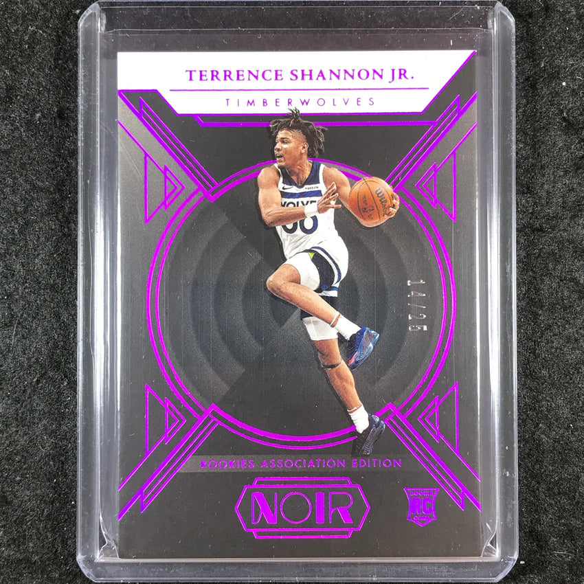 2024-25 Noir TERRENCE SHANNON JR. Base Rookies Association Ruby 14/25 #161