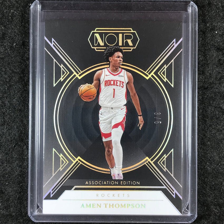 2024-25 Noir AMEN THOMPSON Base Association Edition Holo Gold 3/5 #4