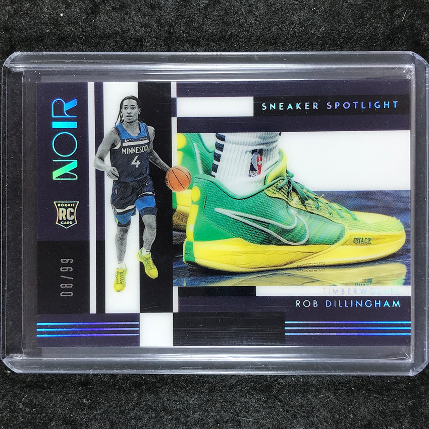 2024-25 Noir ROB DILLINGHAM Sneaker Spotlight Rookie 8/99 #15