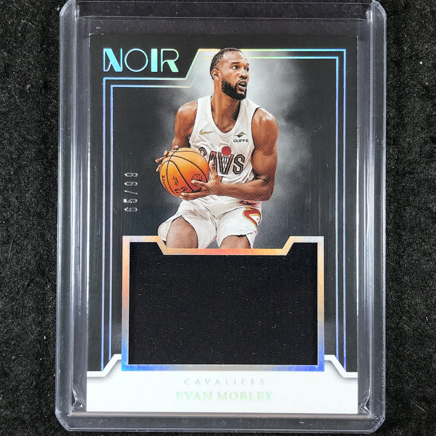 2024-25 Noir EVAN MOBLEY Jumbo Material Jersey Relic 65/99