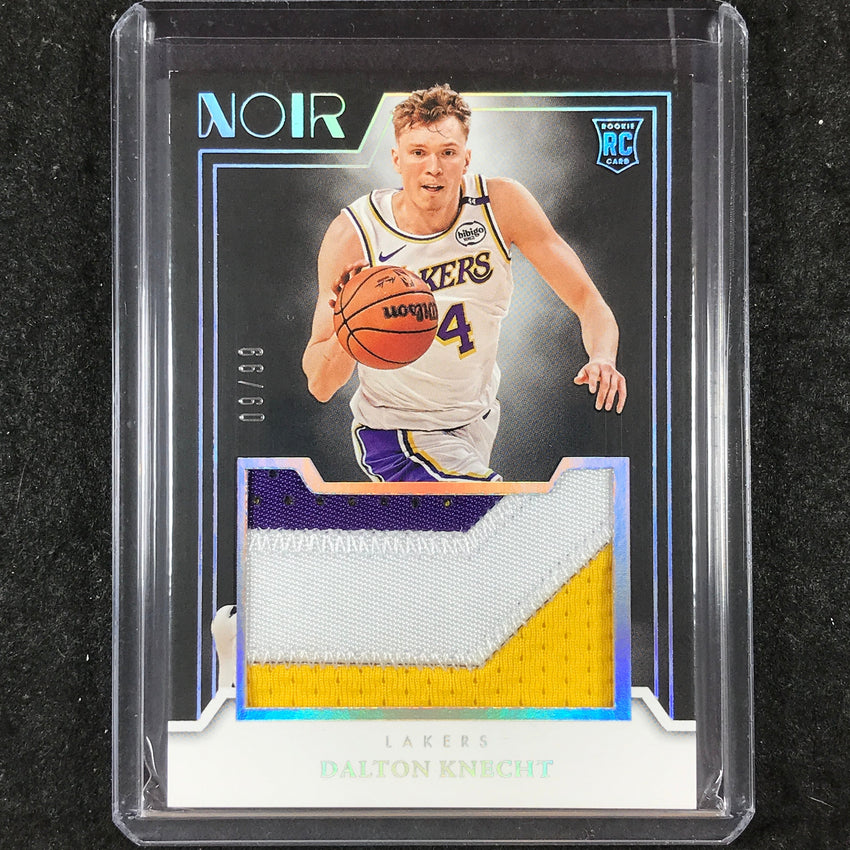 2024-25 Noir DALTON KNECHT Rookie Jumbo Material Patch Relic 9/99