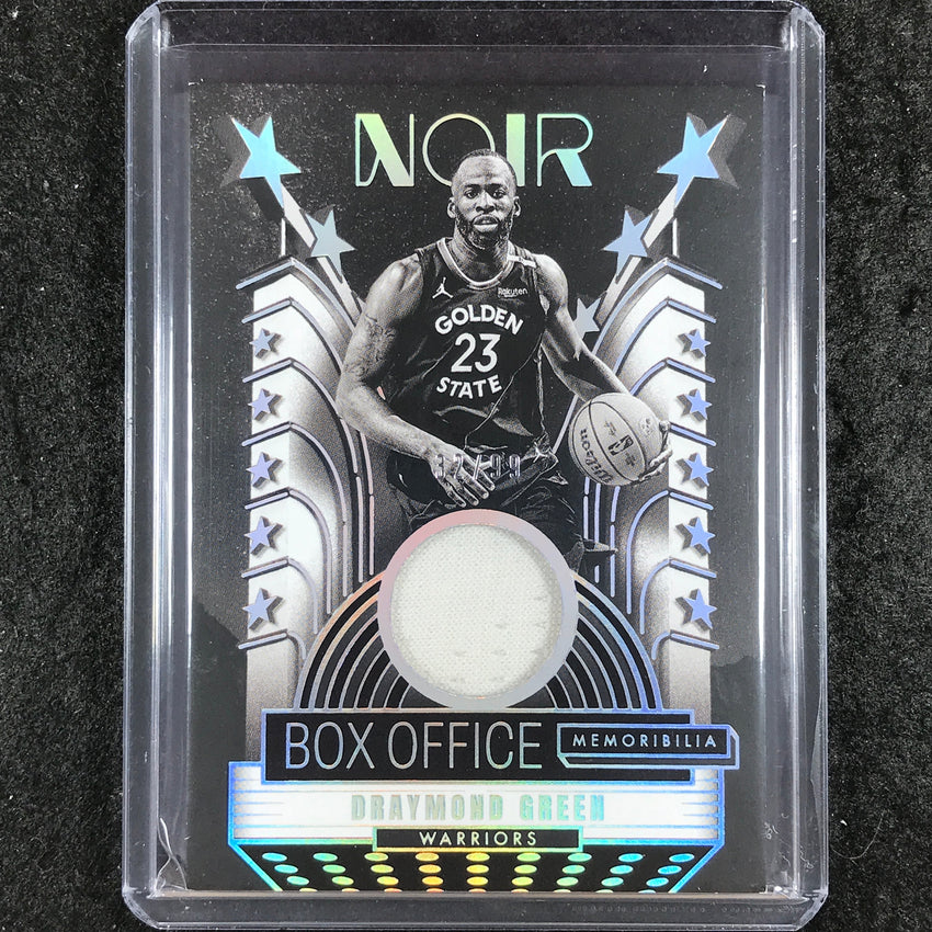 2024-25 Noir DRAYMOND GREEN Box Office Memorabilia Jersey Relic 32/99