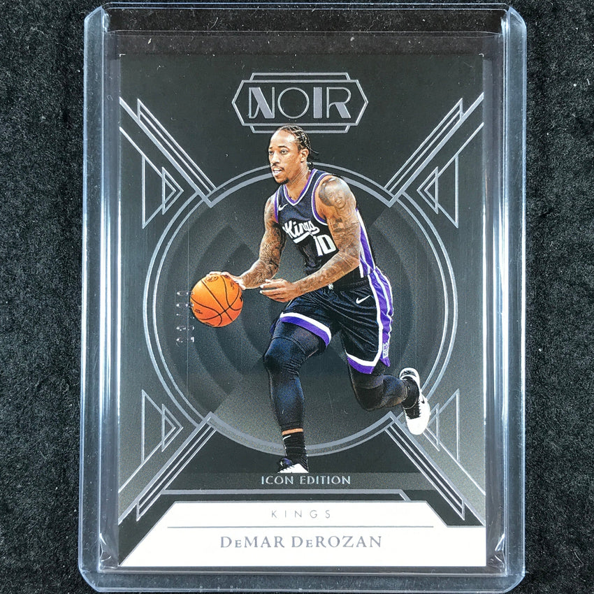 2024-25 Noir DEMAR DEROZAN Base Icon Edition 23/99 #84