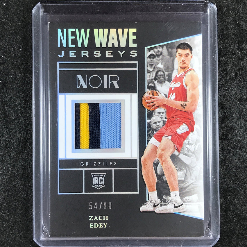 2024-25 Noir ZACH EDEY New Wave Jerseys Rookie Patch Relic 54/99