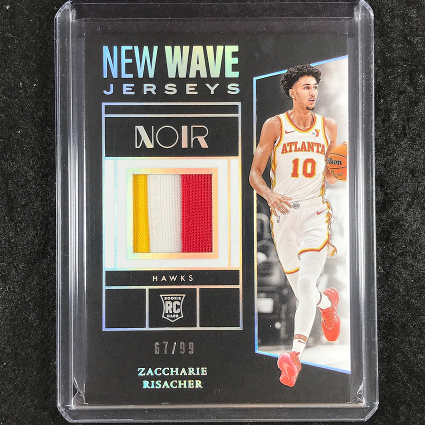 2024-25 Noir ZACCHARIE RISACHER New Wave Jerseys Rookie Patch Relic 67/99