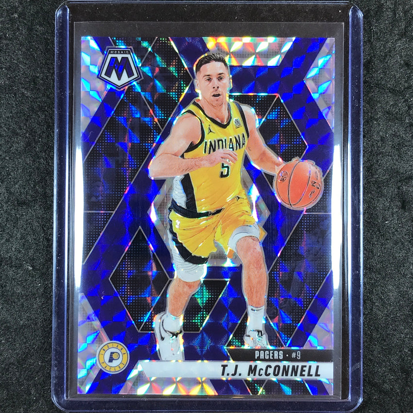 2024-25 Mosaic T.J. MCCONNELL Choice Blue 31/45 #129