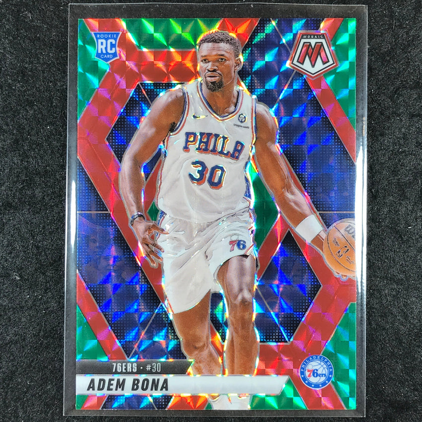 2024-25 Mosaic ADEM BONA Rookie Choice Red and Green #210