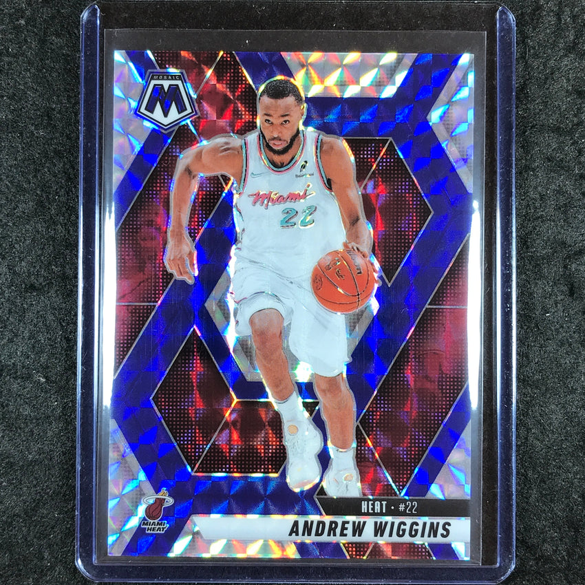2024-25 Mosaic ANDREW WIGGINS Choice Blue 9/45 #175