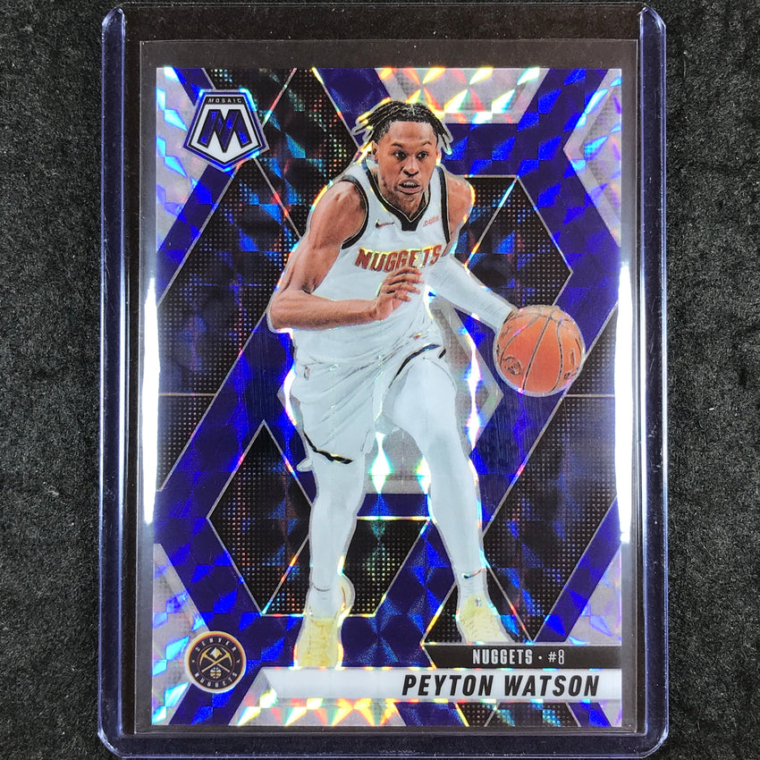 2024-25 Mosaic PEYTON WATSON Choice Blue 33/45 #194