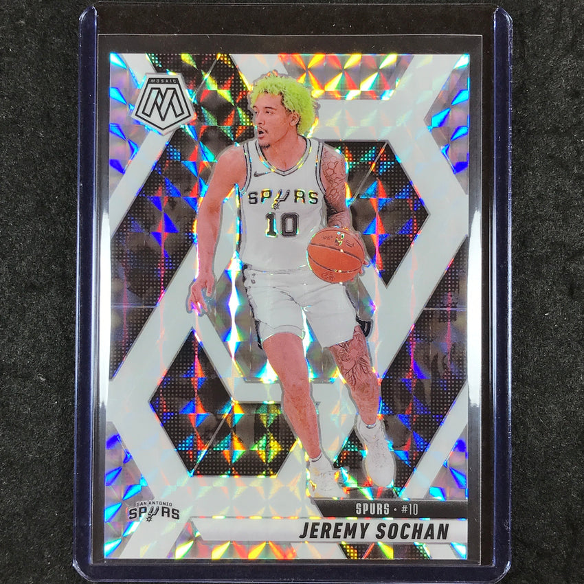 2024-25 Mosaic JEREMY SOCHAN Choice White 34/35 #54