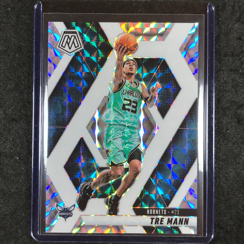 2024-25 Mosaic TRE MANN Choice White 5/35 #113