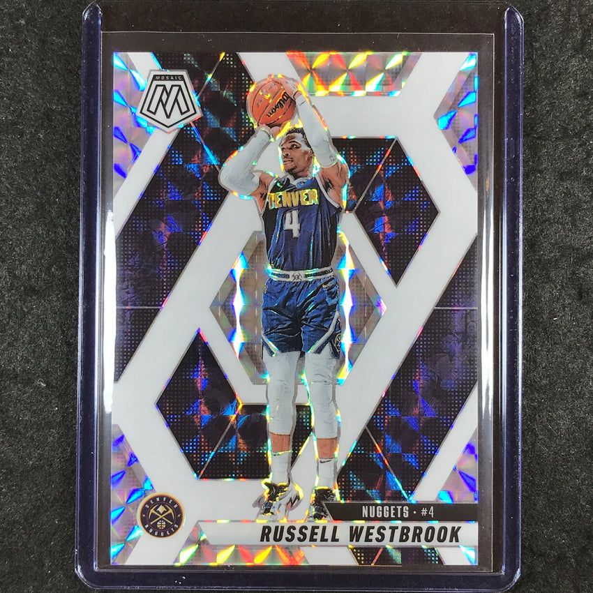 2024-25 Mosaic RUSSELL WESTBROOK Choice White 14/35 #167