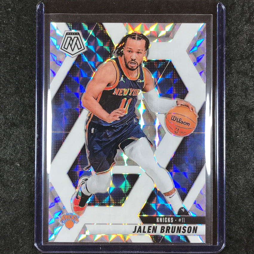2024-25 Mosaic JALEN BRUNSON Choice White 34/35 #176