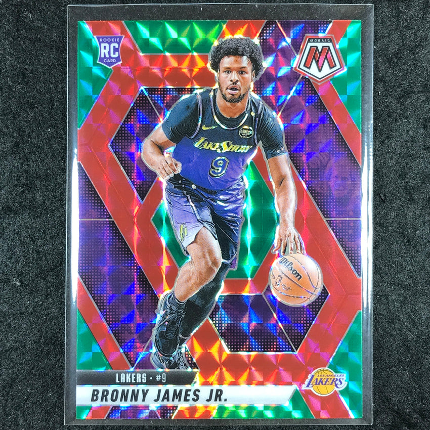 2024-25 Mosaic BRONNY JAMES JR. Rookie Choice Red and Green #214