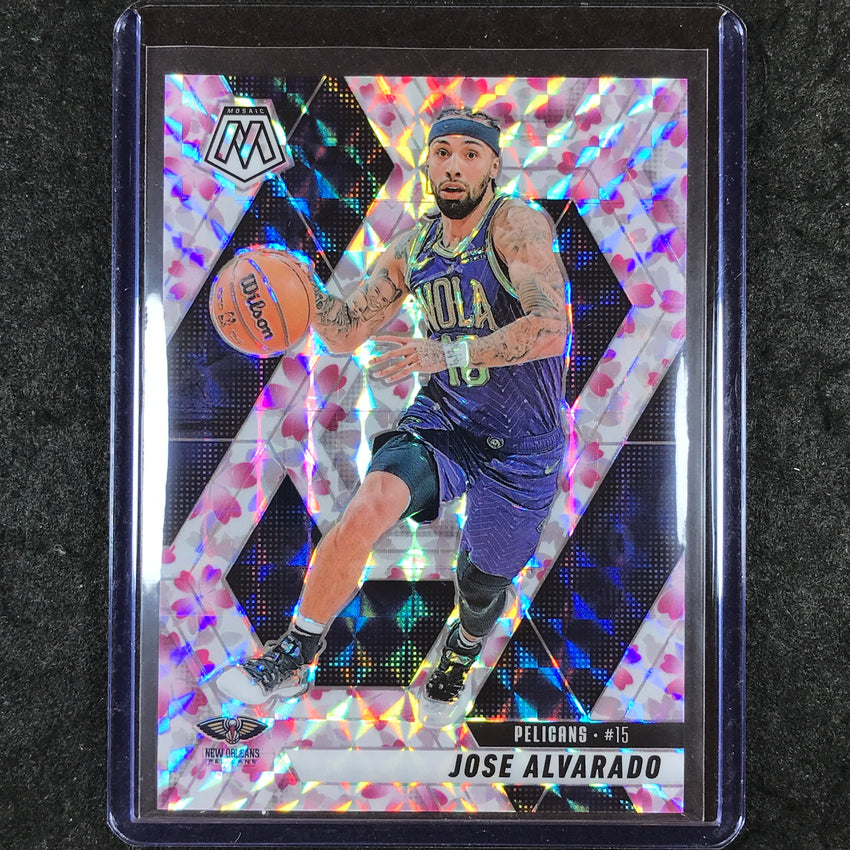 2024-25 Mosaic JOSE ALVARADO Choice Cherry Blossom 8/20 #199
