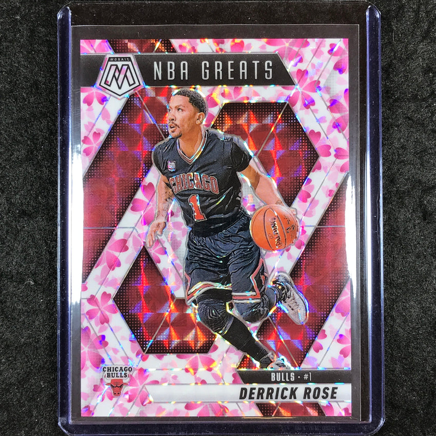 2024-25 Mosaic DERRICK ROSE NBA Greats Choice Cherry Blossom 17/20 #292