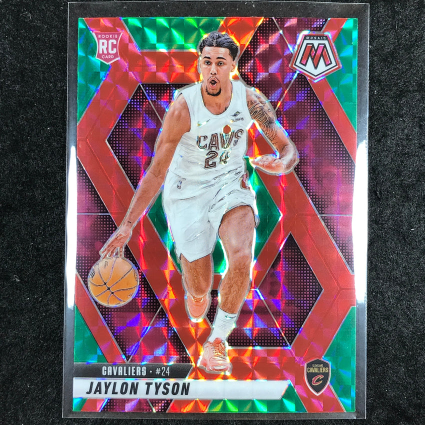 2024-25 Mosaic JAYLON TYSON Rookie Choice Red and Green #217