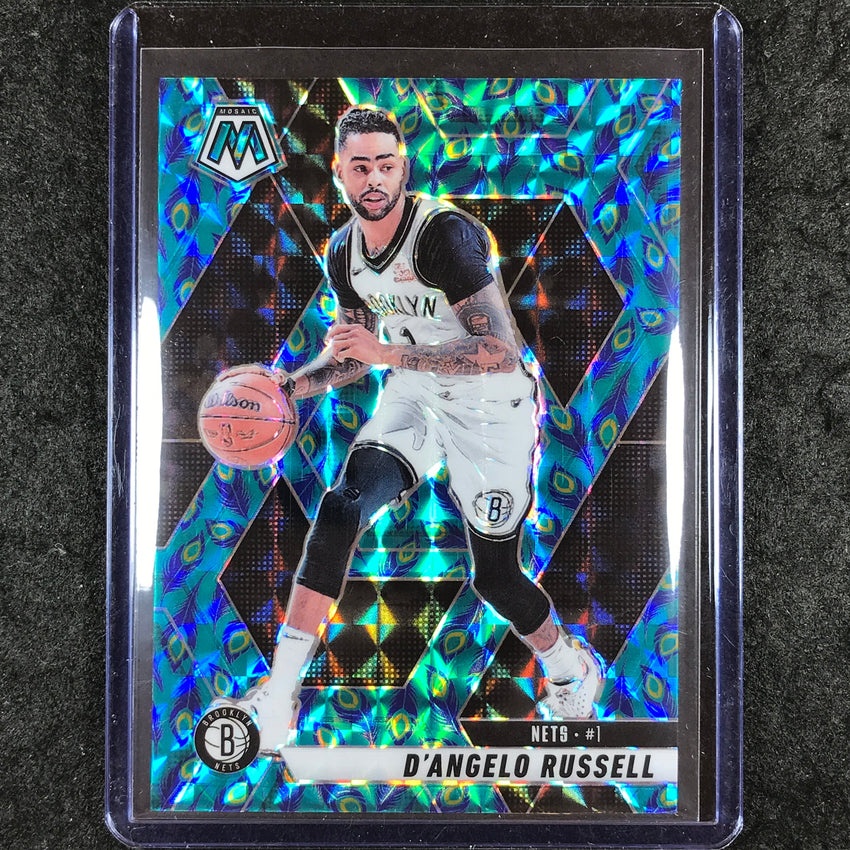 2024-25 Mosaic D'ANGELO RUSSELL Choice Peacock SSP #179