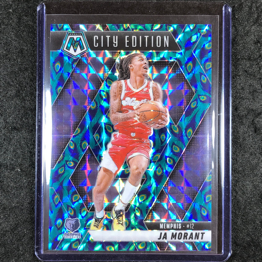 2024-25 Mosaic JA MORANT Choice Peacock SSP #281