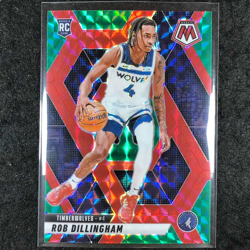2024-25 Mosaic ROB DILLINGHAM Rookie Choice Red and Green #218