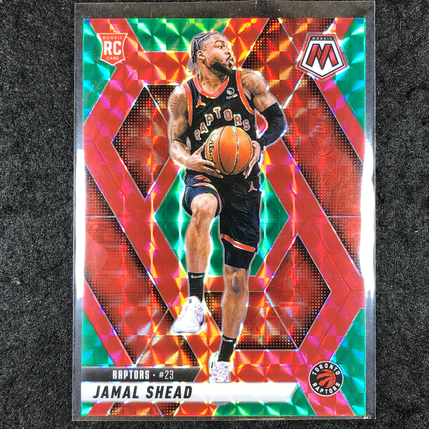 2024-25 Mosaic JAMAL SHEAD Rookie Choice Red and Green #201