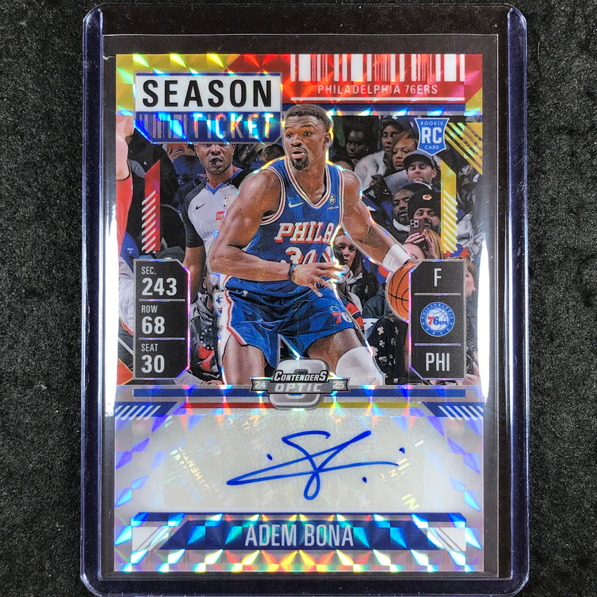 2024-25 Mosaic ADEM BONA Rookie Season Ticket Auto Choice #ADM