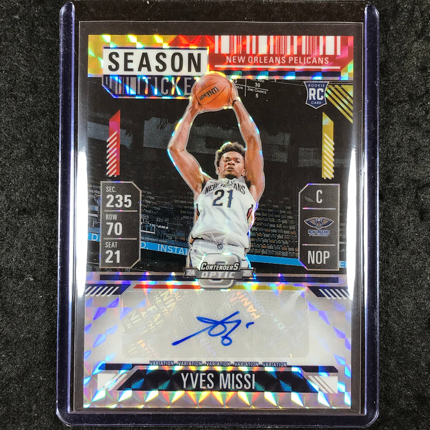 2024-25 Mosaic YVES MISSI Rookie Season Ticket Variation Auto Choice #MIS