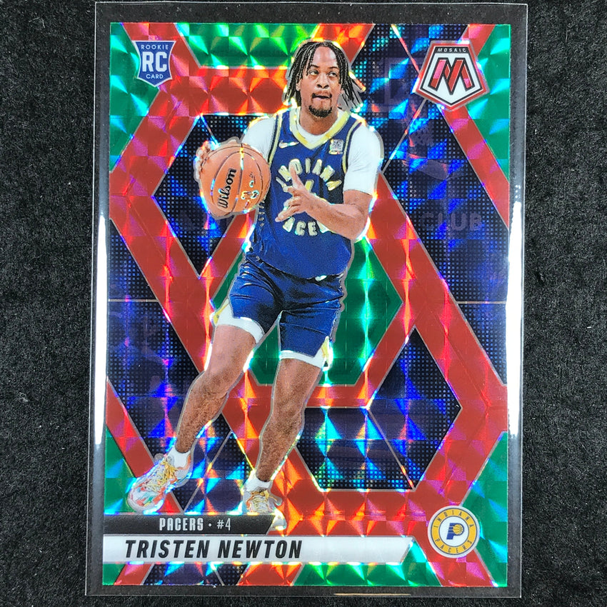 2024-25 Mosaic TRISTEN NEWTON Rookie Choice Red and Green #220