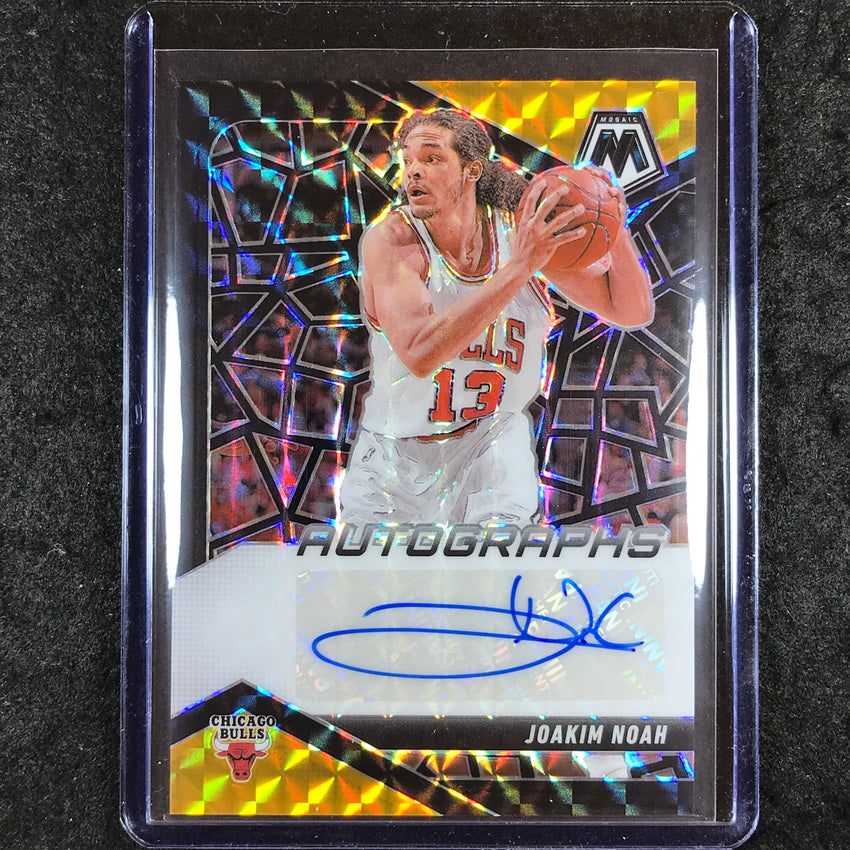 2024-25 Mosaic JOAKIM NOAH Autographs Choice Black Gold 8/8