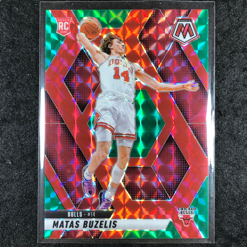 2024-25 Mosaic MATAS BUZELIS Rookie Choice Red and Green #223