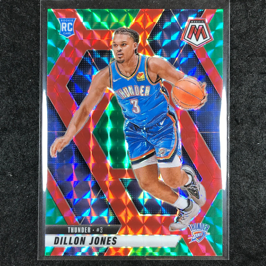 2024-25 Mosaic DILLON JONES Rookie Choice Red and Green #224