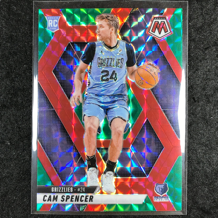 2024-25 Mosaic CAM SPENCER Rookie Choice Red and Green #227