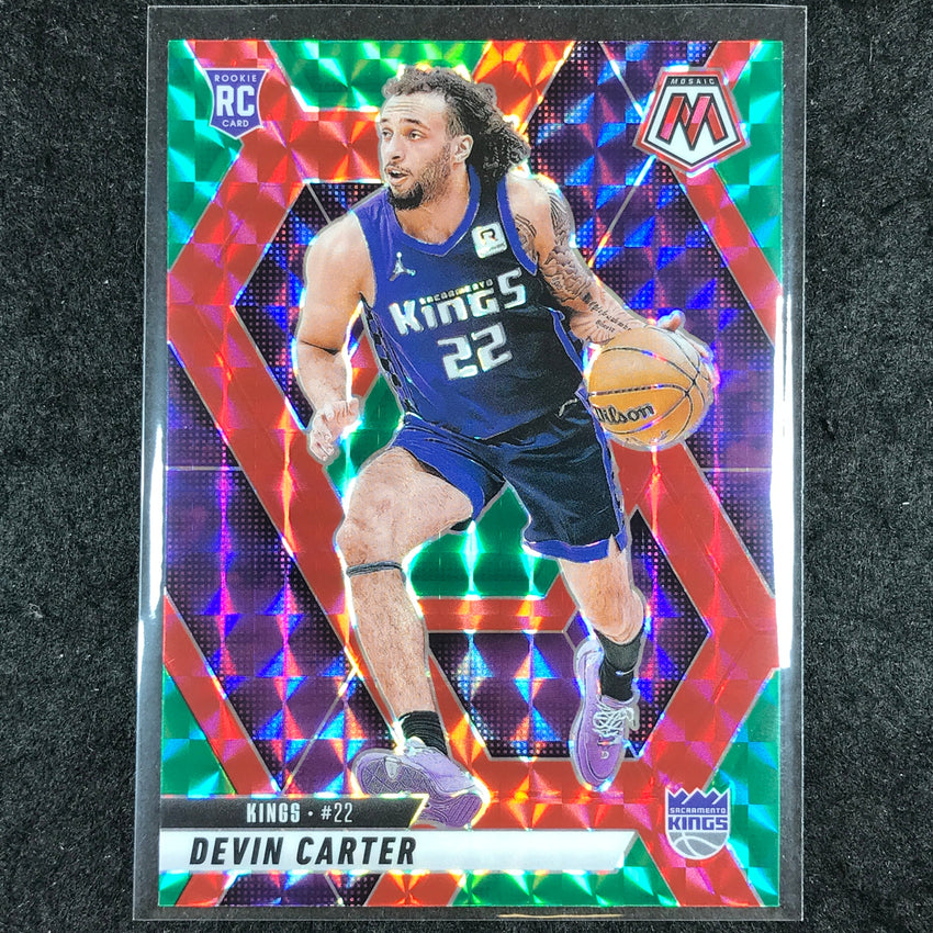 2024-25 Mosaic DEVIN CARTER Rookie Choice Red and Green #229