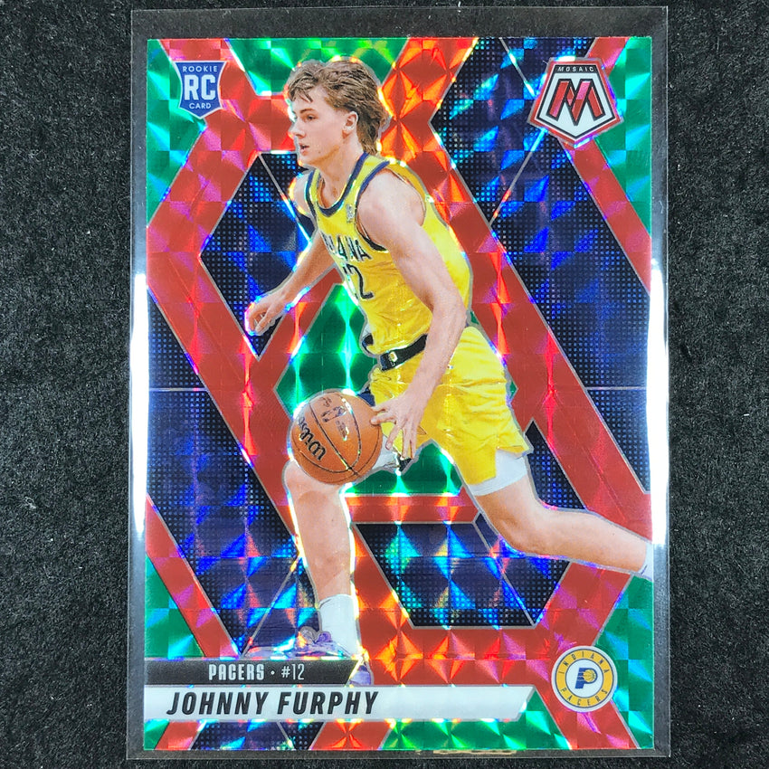 2024-25 Mosaic JOHNNY FURPHY Rookie Choice Red and Green #202
