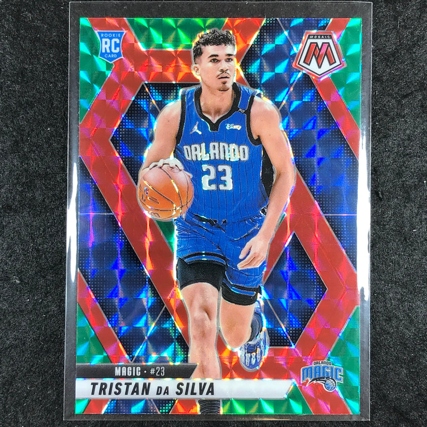2024-25 Mosaic TRISTAN DA SILVA Rookie Choice Red and Green #230