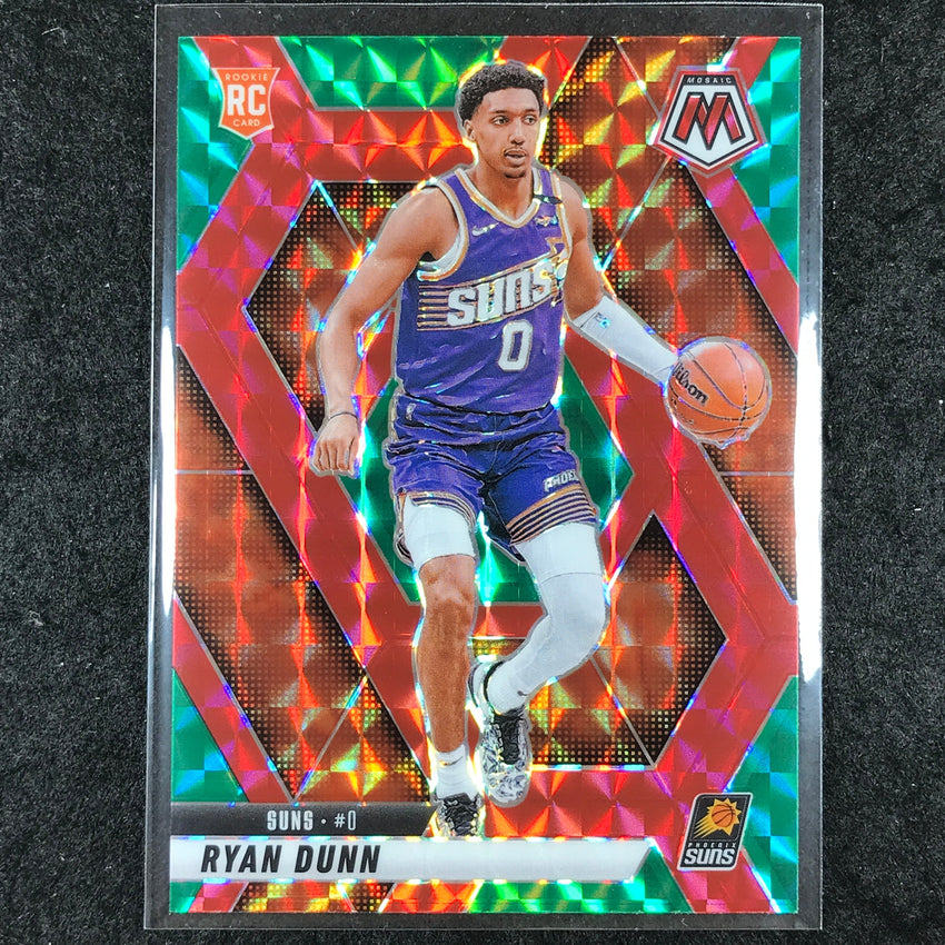 2024-25 Mosaic RYAN DUNN Rookie Choice Red and Green #233