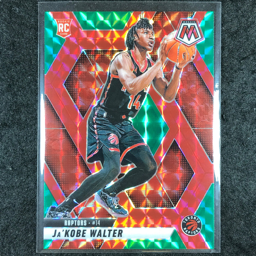 2024-25 Mosaic JA'KOBE WALTER Rookie Choice Red and Green #234