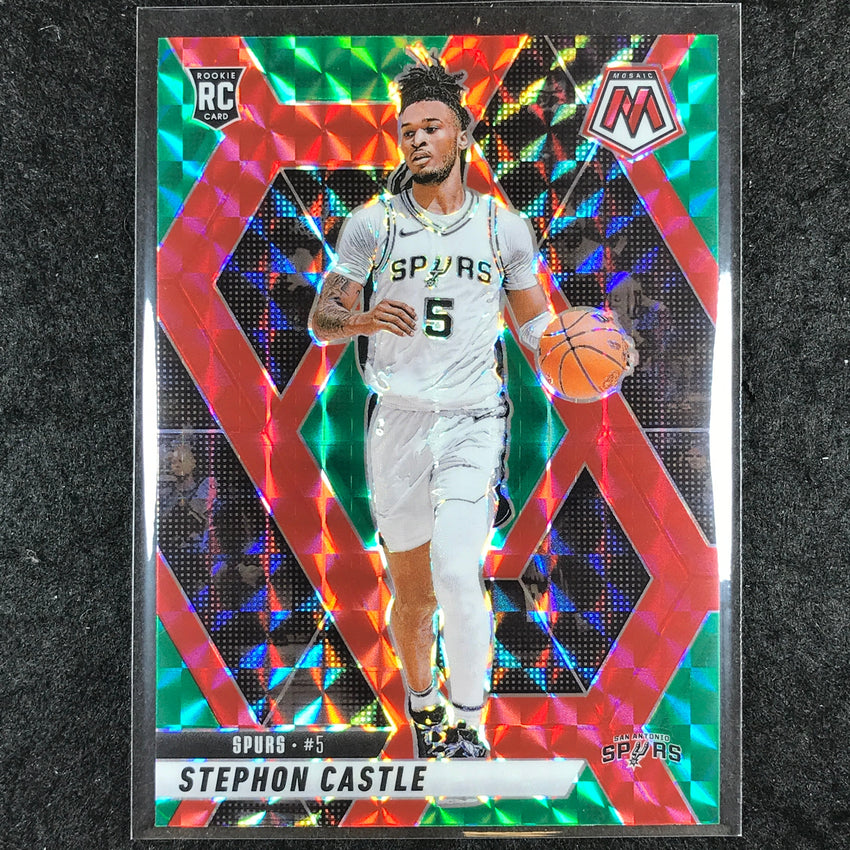 2024-25 Mosaic STEPHON CASTLE Rookie Choice Red and Green #236